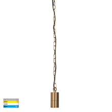 Load image into Gallery viewer, HV5902T-BR-240V | HV5902T-BR-12V - Tivah Solid Brass LED Pendant
