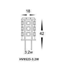 Load image into Gallery viewer, Havit HV9523-3.2W-HV9529-3.2W - 3.2w G4 LED Bi Pin Globe
