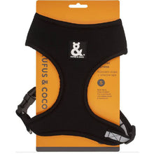 Load image into Gallery viewer, Rufus &amp; Coco Sportflex Dog Harness Black - Small
