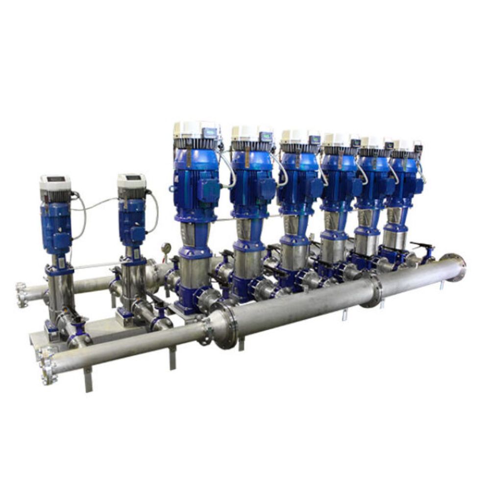 Hydro Pac Space Lowara Hydro Pac Dual Booster System 415V 3 Phase 50Hz Manifold 50MM ...