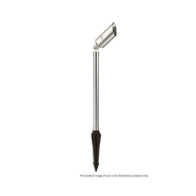 Load image into Gallery viewer, Aqualux LED Adjustable Single Path Uplight 38 cm Brushed Chrome/Black/Aged Brass
