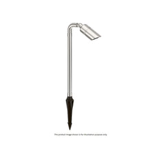 Load image into Gallery viewer, Aqualux LED Adjustable Single Path Light 38 cm Brushed Chrome/Black/Aged Brass
