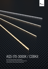 Load image into Gallery viewer, Aqualux Cob String Lighting Per Meter 24VDC 3000K 5/10/15 Watt/M
