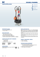 Load image into Gallery viewer, Pedrollo SS304 Double Channel Submersible Pump With Float Switch/Manual 750L/Min
