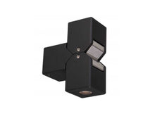 Load image into Gallery viewer, Hunza Cube Pillar Lite PureLED Series Black/Stainless Steel
