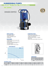 Load image into Gallery viewer, Hyjet Drainage And Vortex Submersible Automatic Pump For Grey Water Transfer
