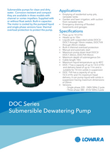 Load image into Gallery viewer, Lowara Submersible Residential Drainage Pump 240V 1 Phase 50Hz
