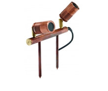 Load image into Gallery viewer, Hunza LED Euro Twin Bar Lite Copper/Stainless Steel
