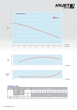 Load image into Gallery viewer, Hyjet SS304 Horizontal Multistage Pressure Pump 240V Single Phase
