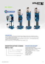 Load image into Gallery viewer, Hyjet Stainless Steel Aisl304 Vertical Multistage Pump With VSD Controller 240V
