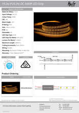 Load image into Gallery viewer, Havit HV9723-IP20-240-3K-2 LED Strip 3000K 19.2W IP20
