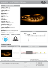 Load image into Gallery viewer, Havit HV9723-IP20-60-3K LED Strip 3000K 4.8W IP20
