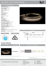 Load image into Gallery viewer, Havit HV9723-IP20-60-5K LED Strip 5500K 4.8W IP20
