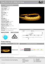 Load image into Gallery viewer, Havit HV9723-IP54-120-3K LED Strip 3000K 9.6W IP54
