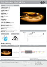 Load image into Gallery viewer, Havit HV9733-IP20-180-3K LED Strip 3000K 9.6W IP20 Micro
