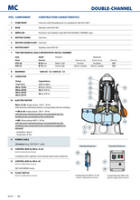 Load image into Gallery viewer, Pedrollo Double Channel Submersible Pump For Pumping Sewage &amp; Waste Water
