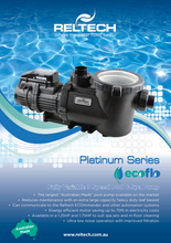 Load image into Gallery viewer, Reltech Ecoflo Platinum 3Sp Pool &amp; Spa Pump 1.25HP/1.75HP
