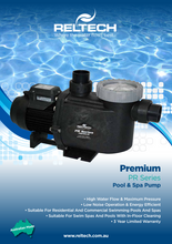Load image into Gallery viewer, Reltech Pool &amp; Spa Pump 0.75/1.0/1.25/1.5/2.0HP