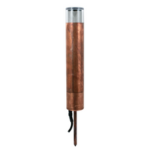 Load image into Gallery viewer, Hunza Bollard 700mm Copper/Powder Coat/Stainless Steel
