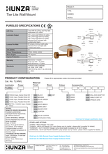 Load image into Gallery viewer, Hunza LED Tier Lite Wall Mount Black/Copper/Stainless Steel
